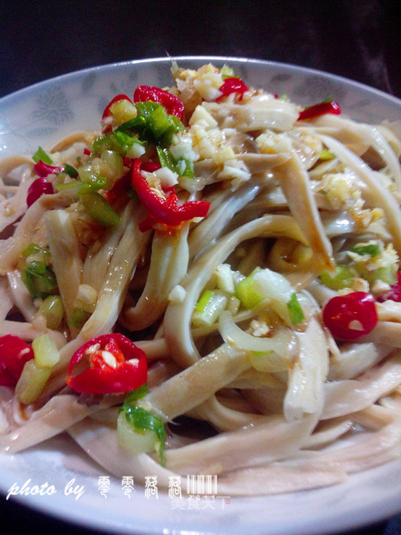 手撕杏鲍菇——健康快手菜