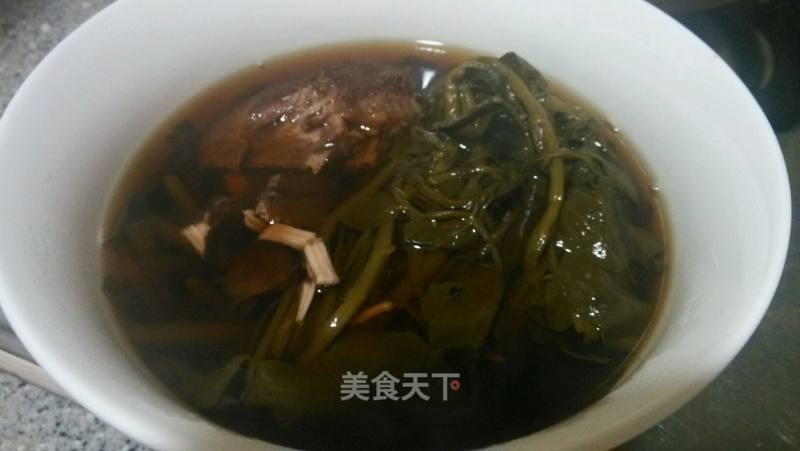 西洋菜罗汉果猪展汤的做法