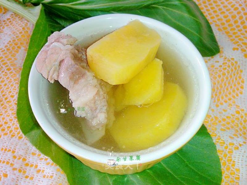 红薯排骨汤的做法