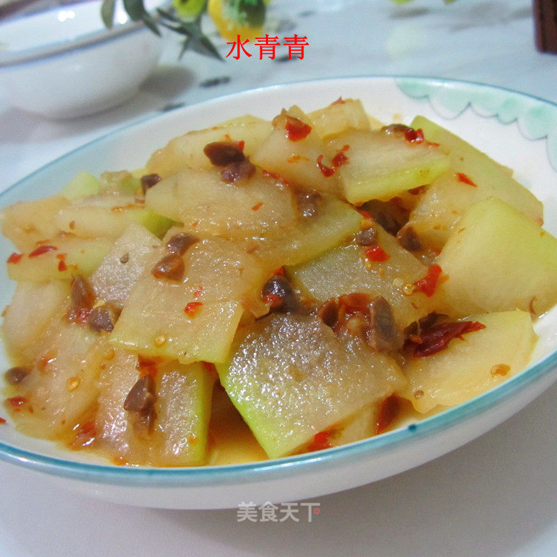 豆香冬瓜的做法
