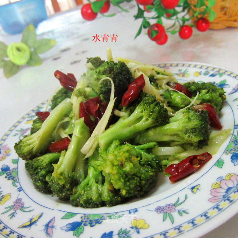 油焖西兰花的做法