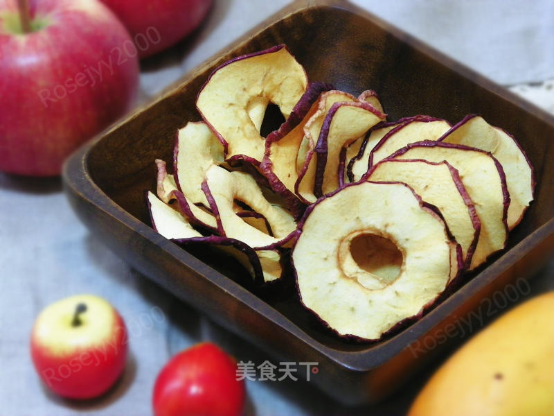 烘苹果圈（健康零食）