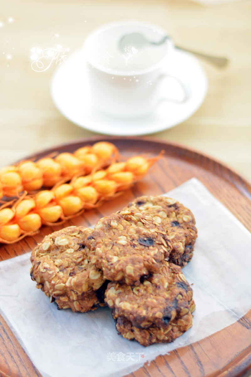 【燕麦饼干】---饭前甜点的做法