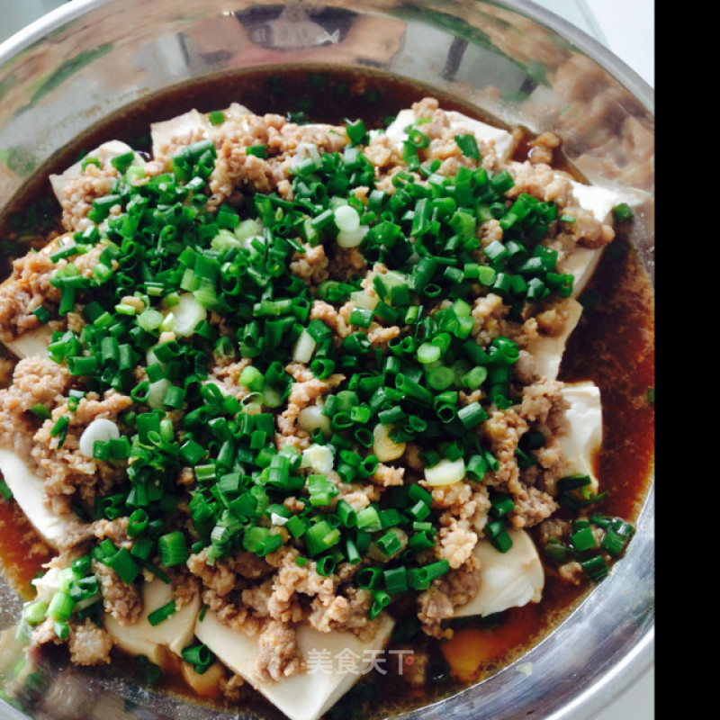 肉末嫰豆腐的做法