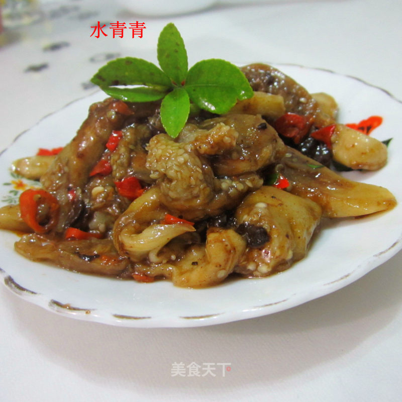 蚝油无皮茄子的做法
