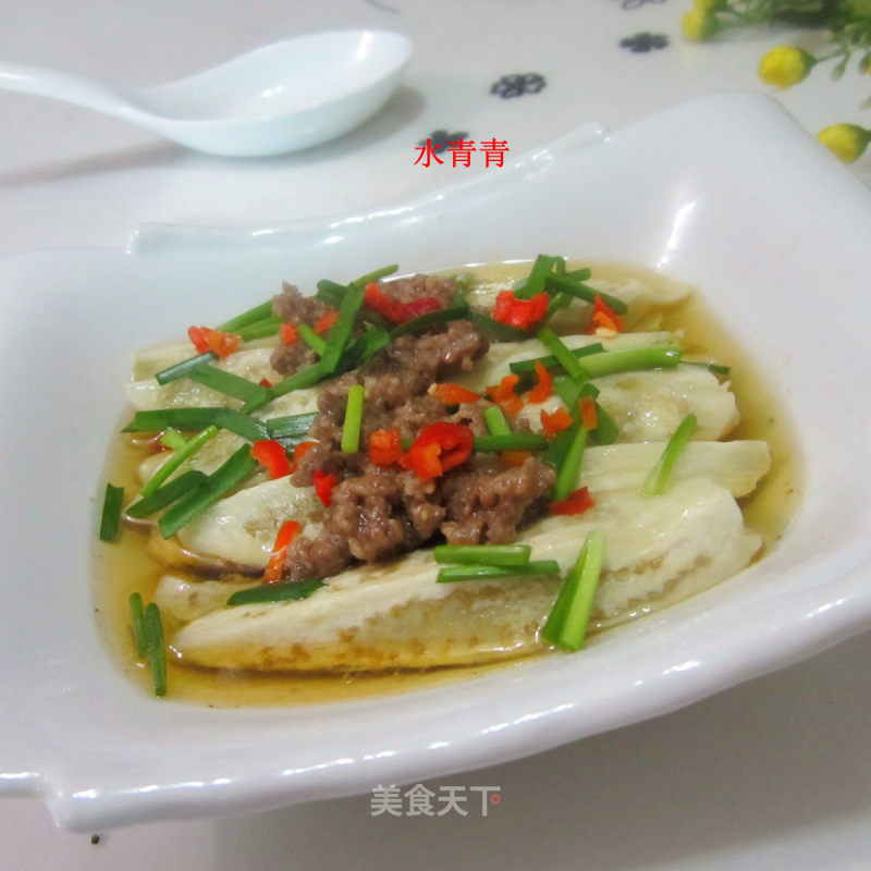 肉末蒸茄子的做法