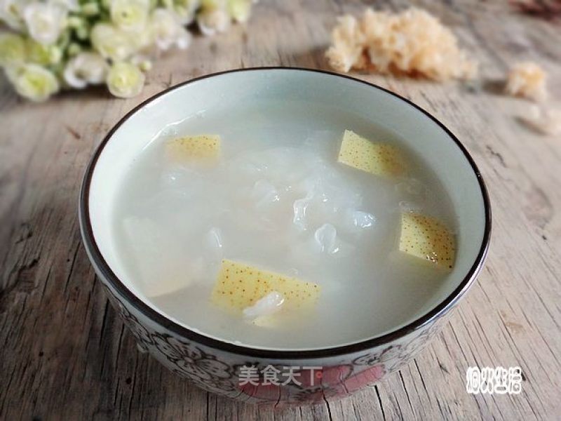 银耳雪梨粥的做法
