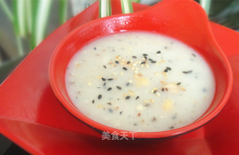 芝麻油茶的做法