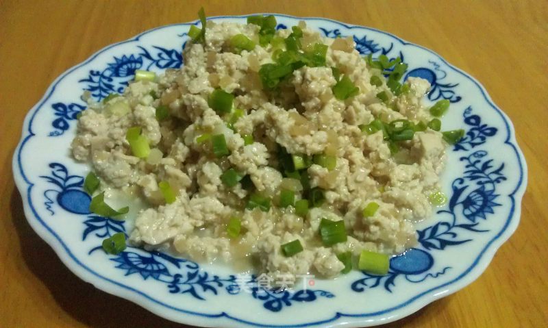 小葱拌豆腐“渣”的做法