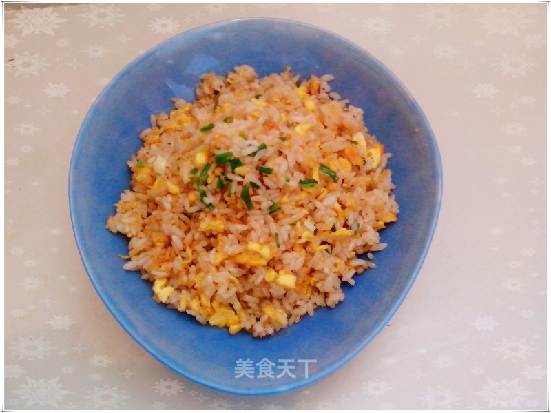蚝油蛋炒饭的做法