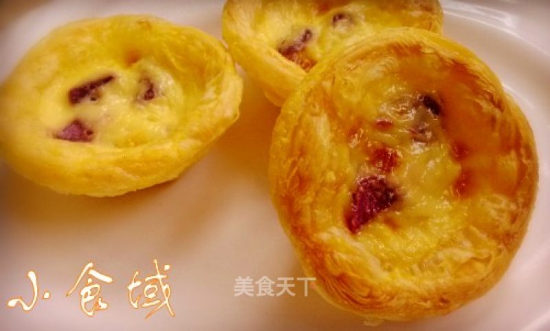 初冬的紫色浪漫--紫薯蛋挞的做法