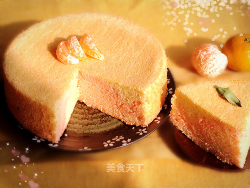 双色戚风蛋糕