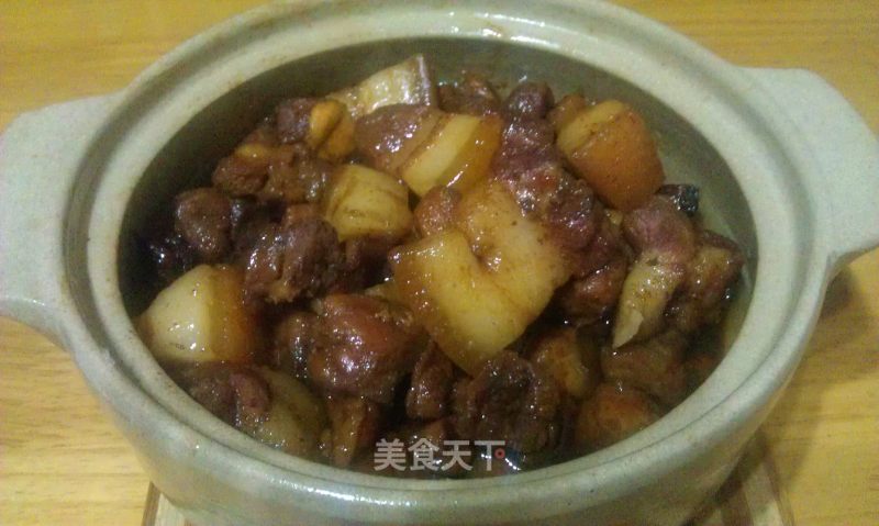 砂锅煨红烧肉的做法