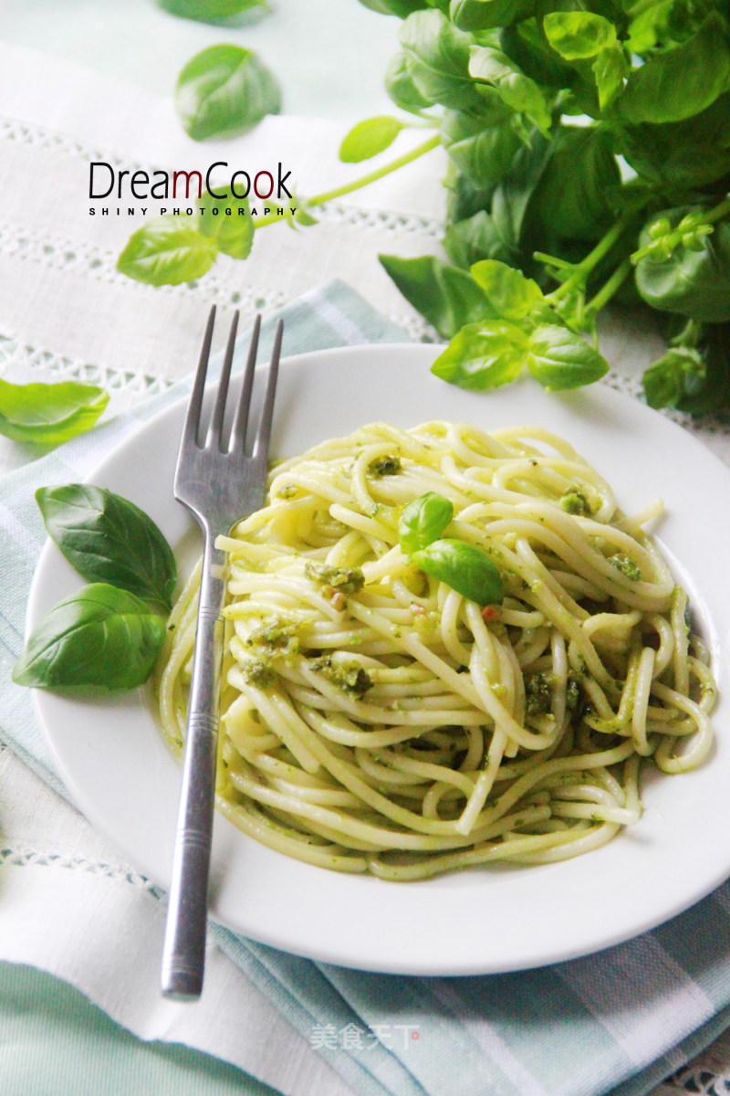 【Pesto Pasta】青酱意面的做法