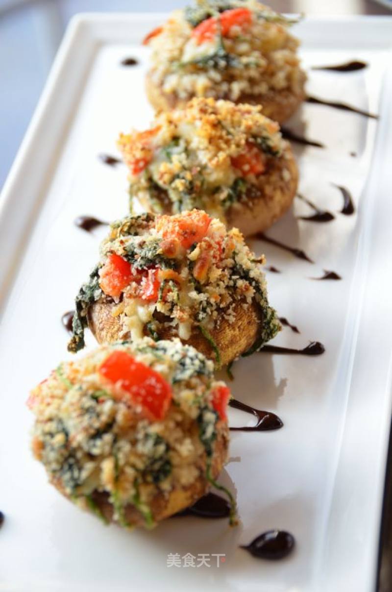 酿蘑菇 Stuffed Mushroom的做法