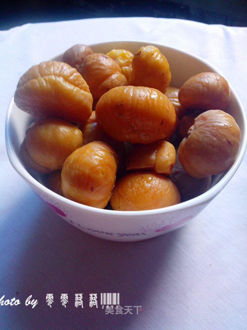 巧剥板栗——电饭煲版的做法