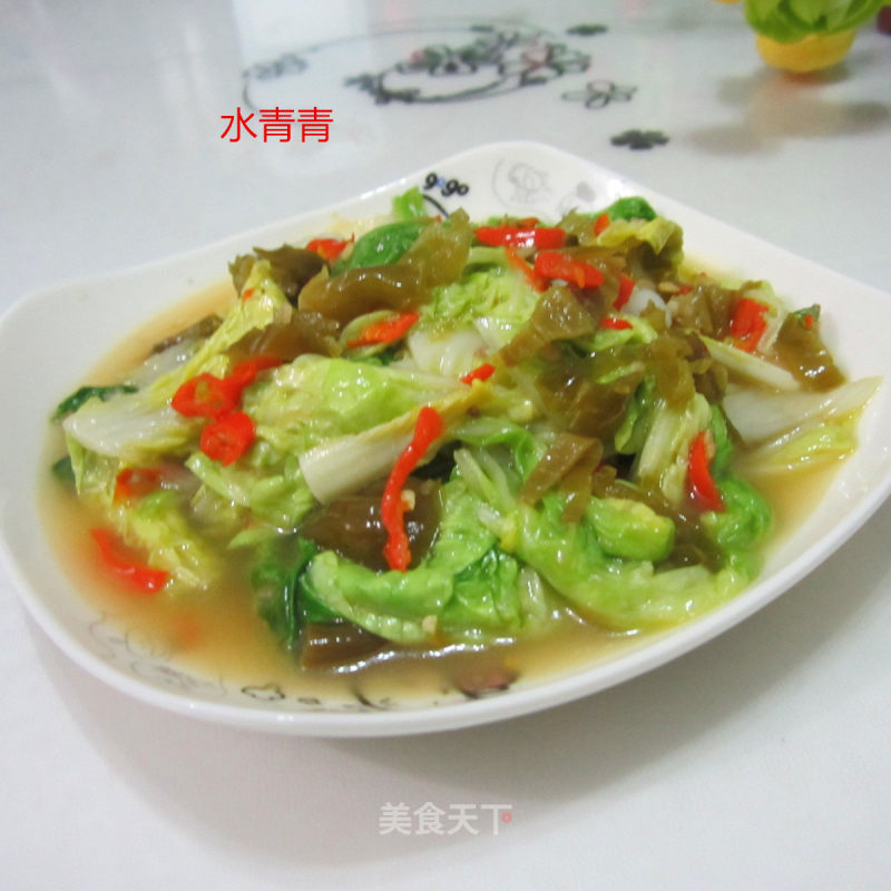 酸辣大白菜的做法
