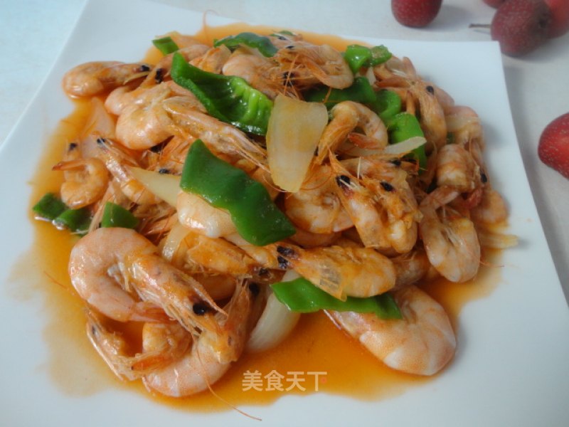 小炒海虾的做法