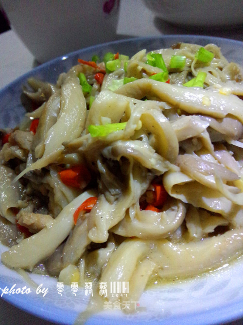 辣味蘑菇肉片的做法