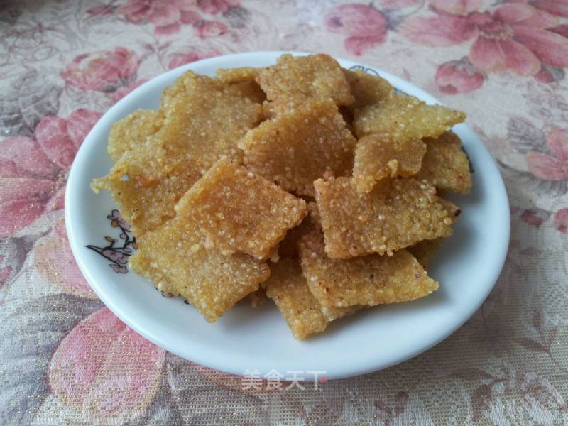 小米锅巴的做法