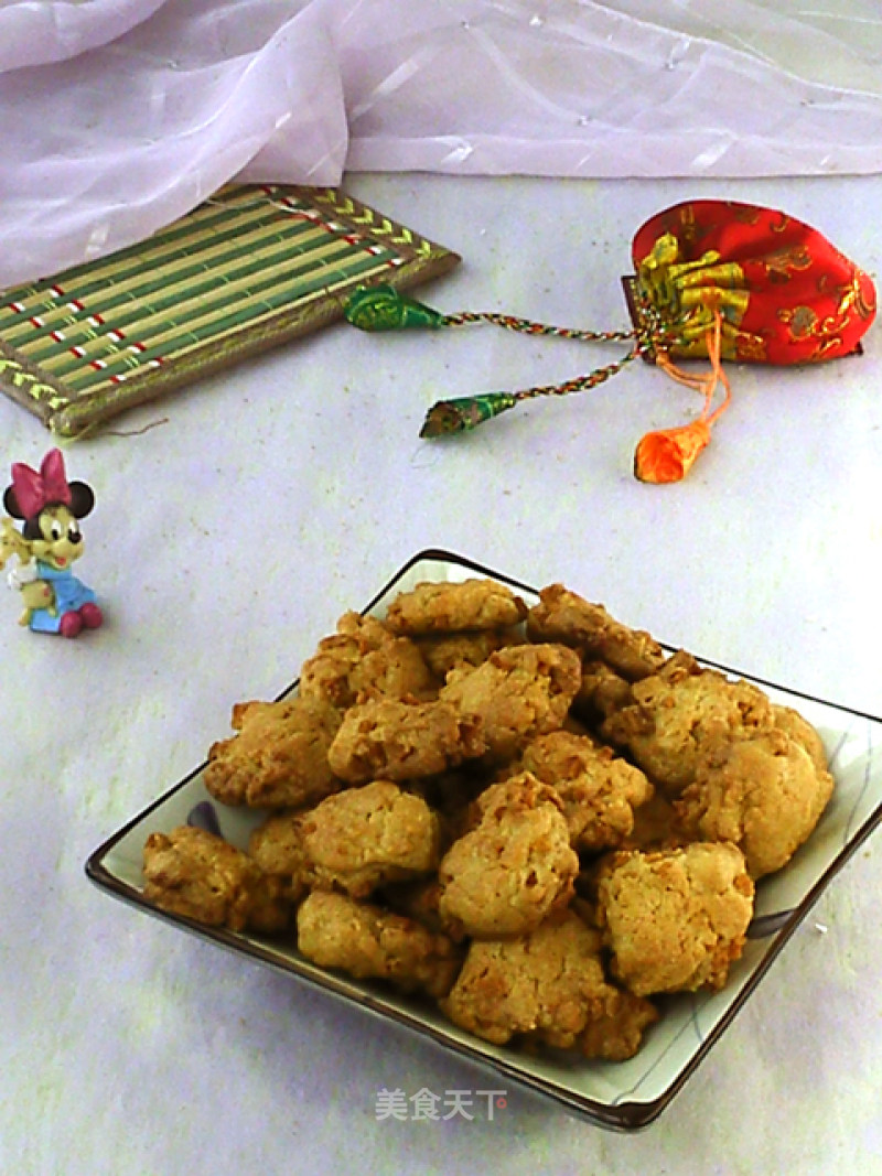 焦糖萍果饼干的做法