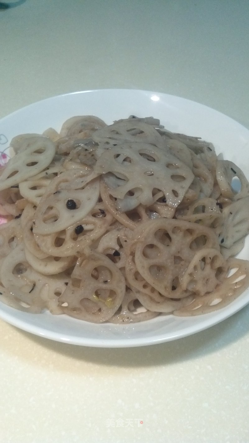糖醋藕片的做法