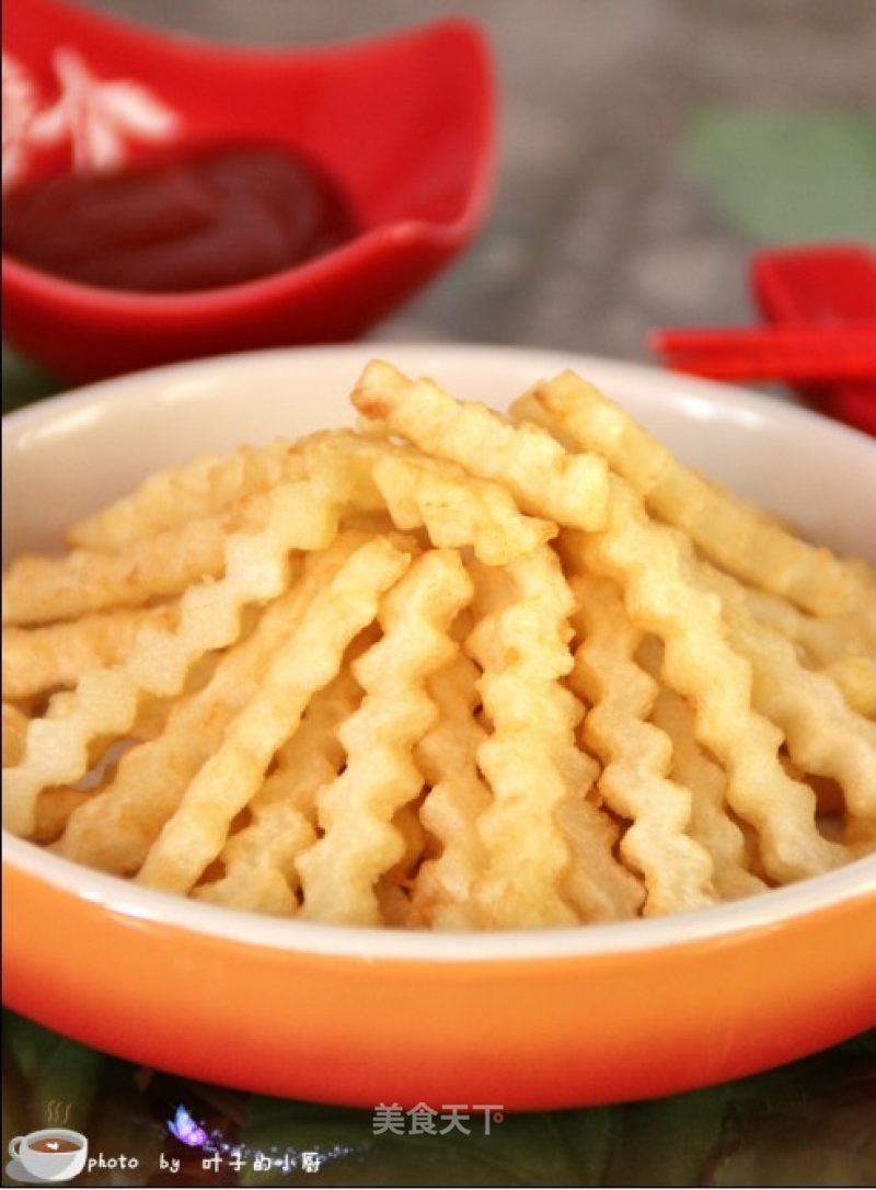 炸土豆条的做法