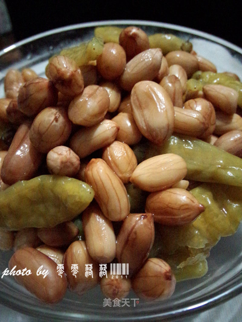 泡椒花生——酌酒小菜的做法