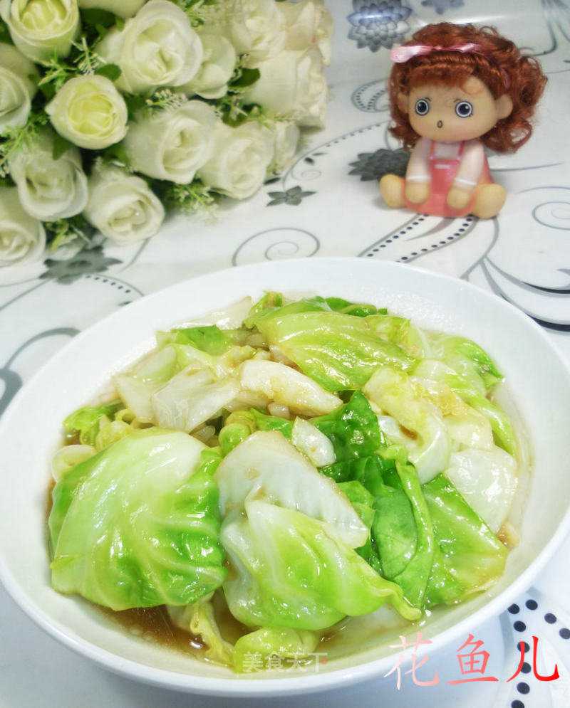 蚝油包心菜的做法