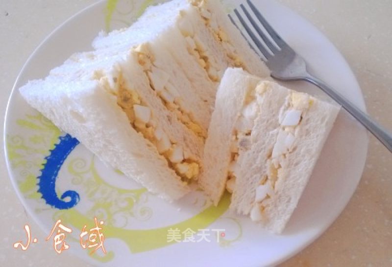 极简做法的美味--鸡蛋三明治的做法