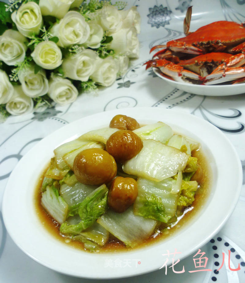 板栗炒娃娃菜的做法