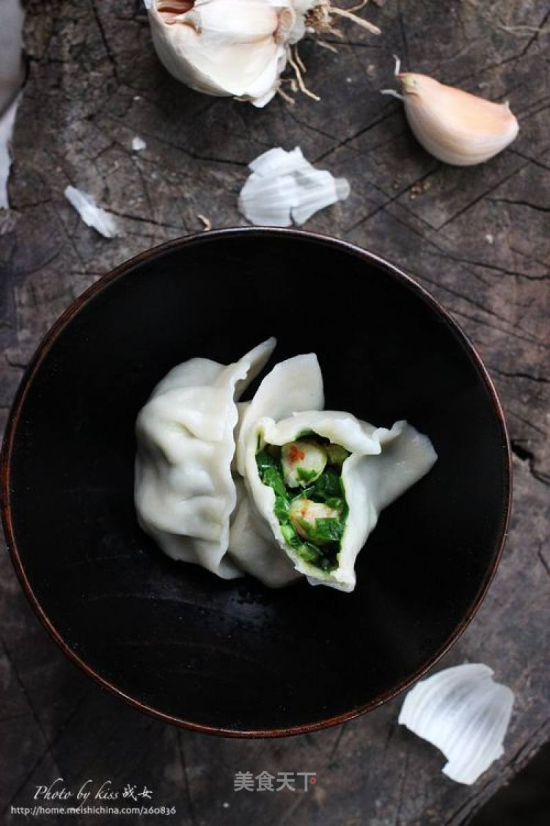 清香鲜甜---韭菜虾仁饺子的做法