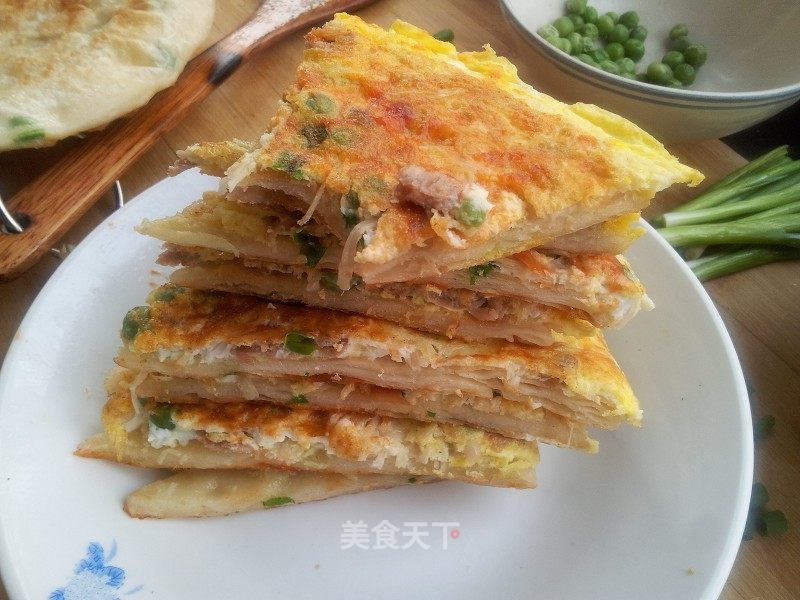 中式家常“披萨”的做法