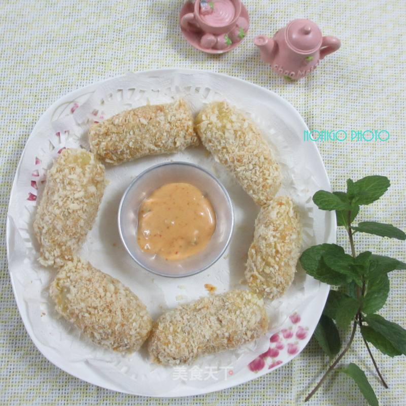 非油炸可乐鱼饼的做法