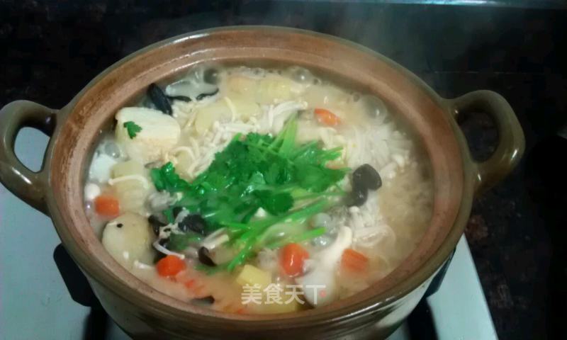 日本豆腐杂烩煲的做法