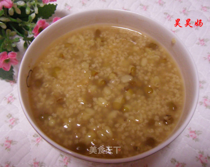 小米绿豆粥的做法