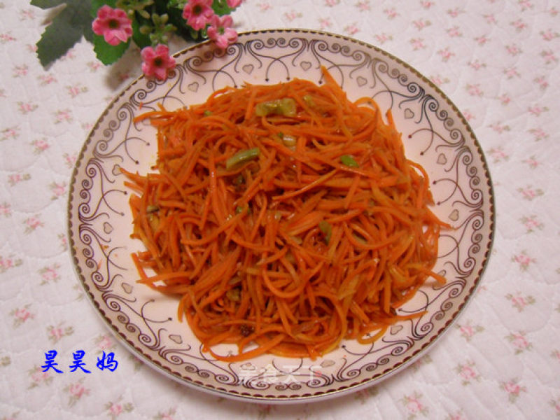 素炒胡萝卜的做法