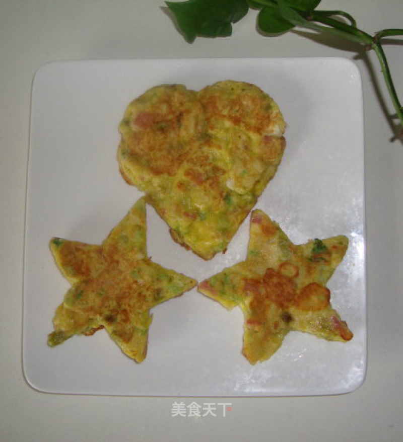 美味美丽蔬菜鸡蛋饼的做法