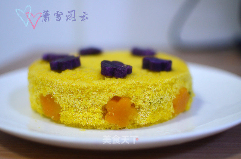 南瓜松糕的做法