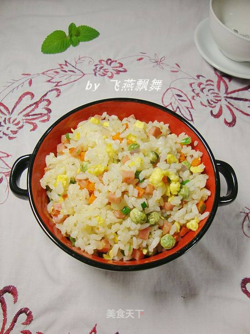儿子爱吃的----------【家常炒饭】的做法