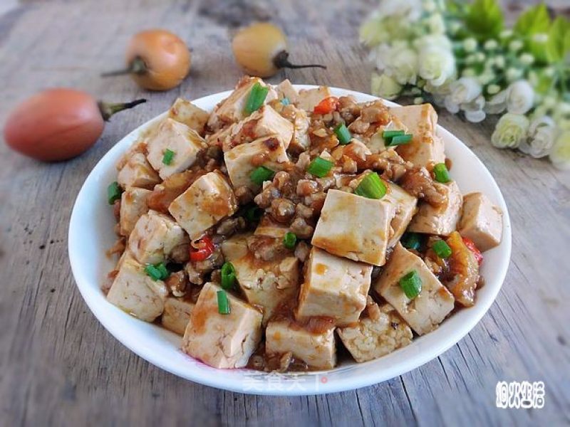 树番茄炒豆腐的做法