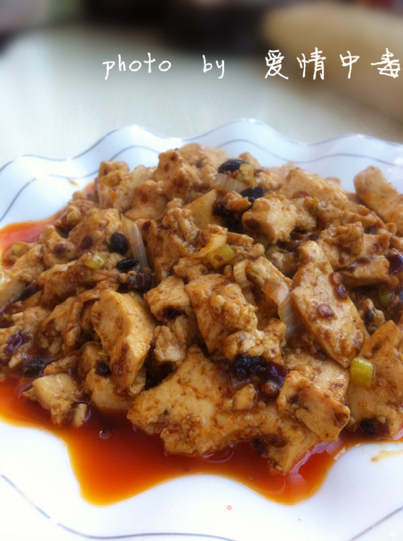 五分钟的美味【辣豉豆腐】的做法