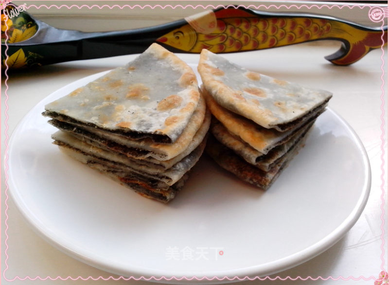 《香甜芝麻饼》——黑芝麻有乌发的作用的做法