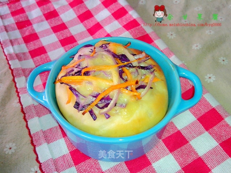 蔬菜沙拉面包的做法