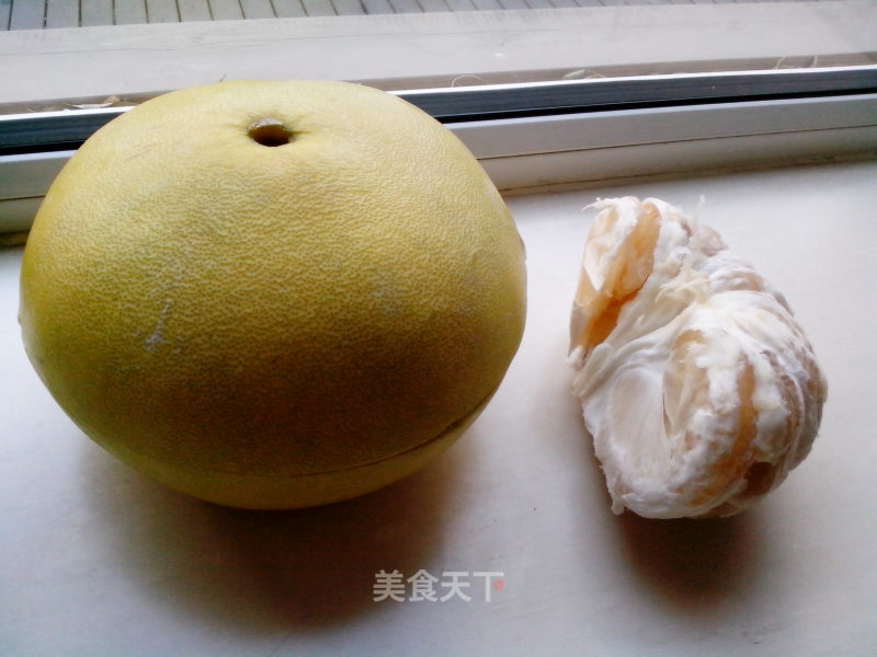《巧剥柚子》—防止水分流失的做法