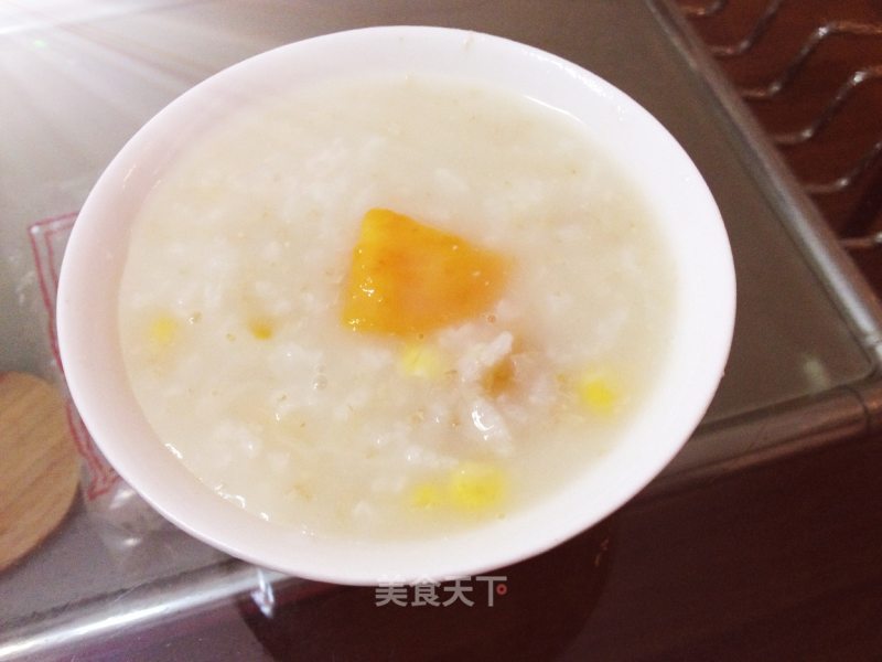 冬季暖身健康粥之红薯玉米燕麦粥的做法