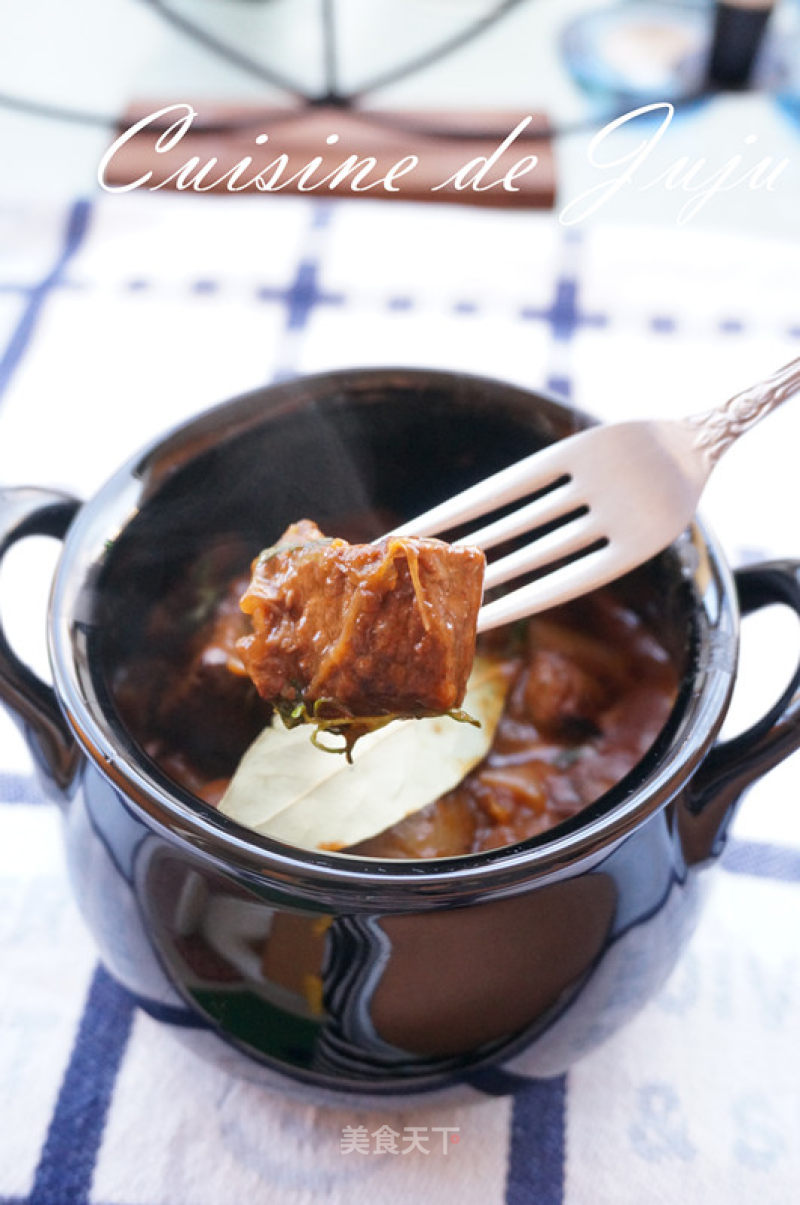 法式红酒炖牛肉 Boeuf Bourguignon的做法