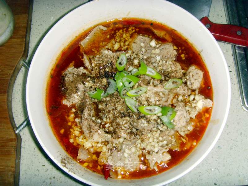 水煮肉片的做法