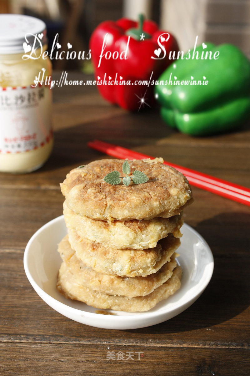 美味简单的小饼-----沙拉小肉饼的做法
