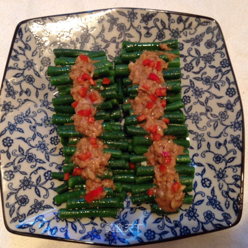 麻汁豆角的做法